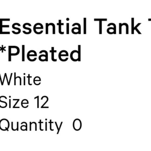 Lululemon Tank Top - Picture 4 of 4